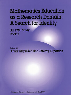 cover image of Mathematics Education as a Research Domain